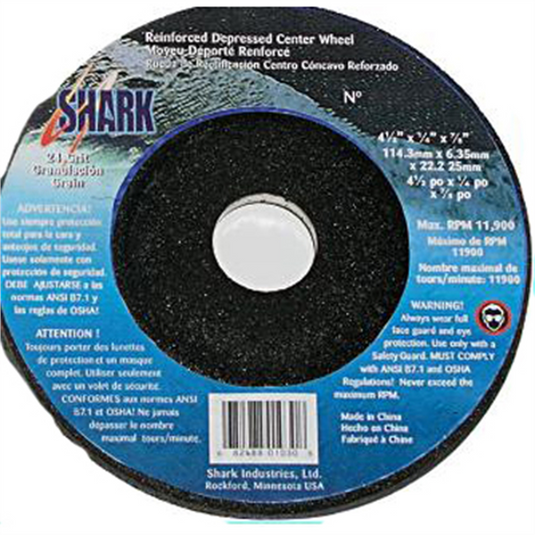 Shark Industries 5pk 2""mini grind.wheel 60 grit