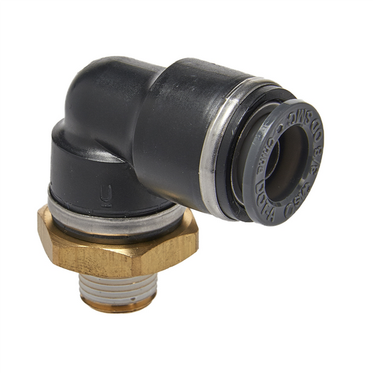 S.U.R.&R. MALE ELBOW 3/8"" TUBE X 1/8"" NPT (2)