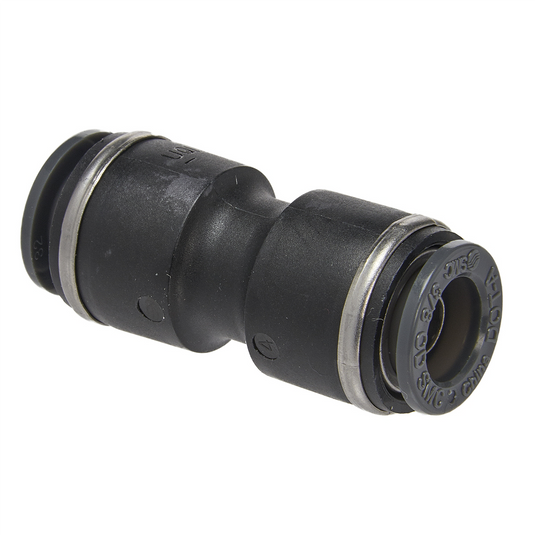 S.U.R.&R. STRAIGHT UNION 3/8"" TUBE (2)