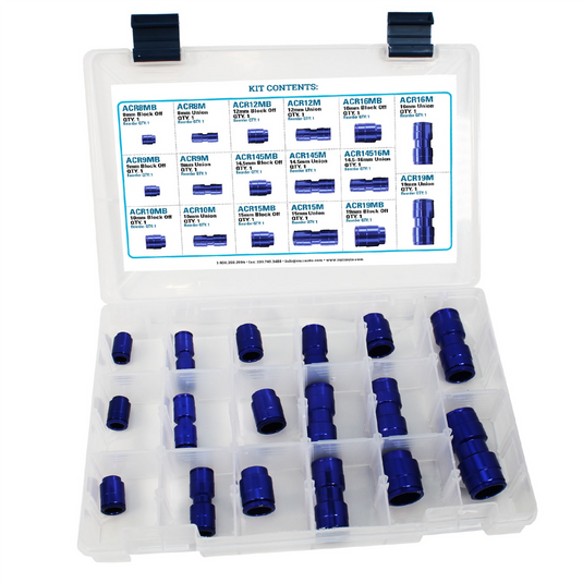 S.U.R.&R. Metric A/C Union and Block Off Kit