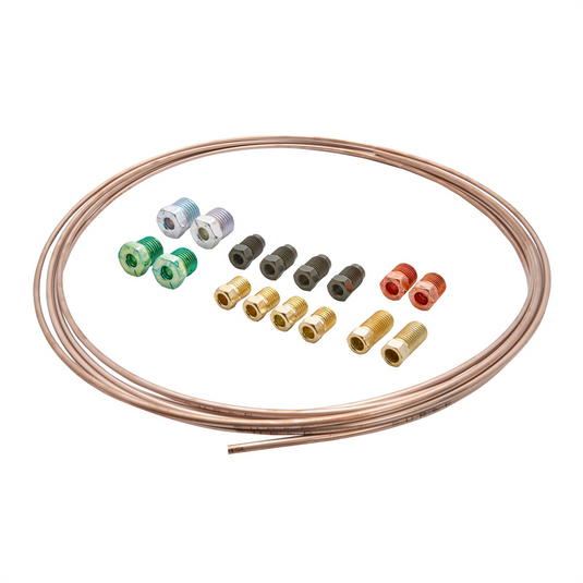 S.U.R.&R. 3/16 Inch Max Flex Quick-Fix Brake Line Bundle