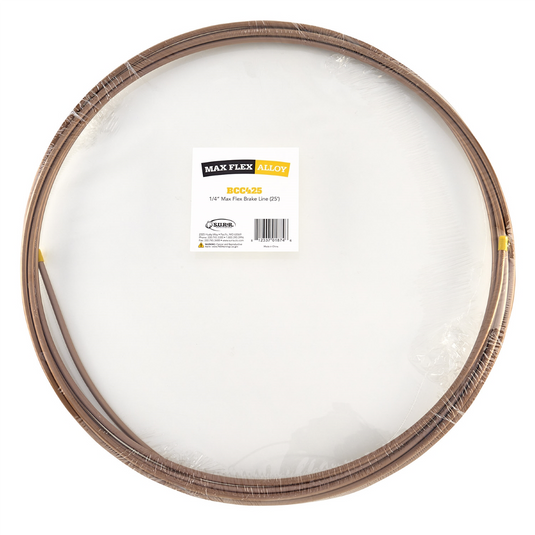 S.U.R.&R. 1/4 Inch Max Flex Brake Line - 25 foot