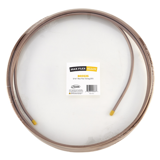 S.U.R.&R. 5/16 Inch Max Flex Tubing - 25 foot