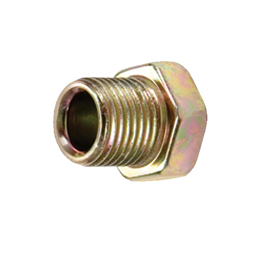 S.U.R.&R. 7/16 Inch-24 Inverted Flare Nut (9/16 Inch Wrench) - 50 Pack