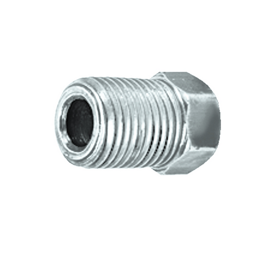 S.U.R.&R. M10 x 1.0 Blue Inverted Flare Nut - 100 Pack