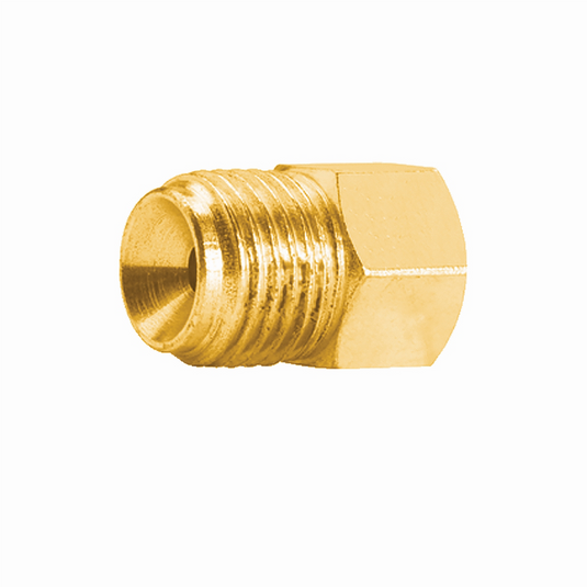 S.U.R.&R. 3/8 Inch-24 Inverted Female to 1/2 Inch-20 Inverted Male - 50 Pack