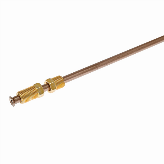 S.U.R.&R. Domestic Max Flex Alloy 1/4 Inch Brake Line - 24 Inch