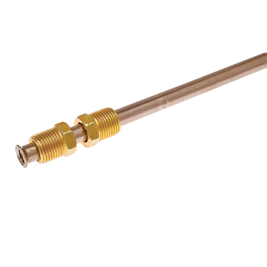 S.U.R.&R. Domestic Max Flex Alloy 3/8 Inch Fluid Line - 24 Inch