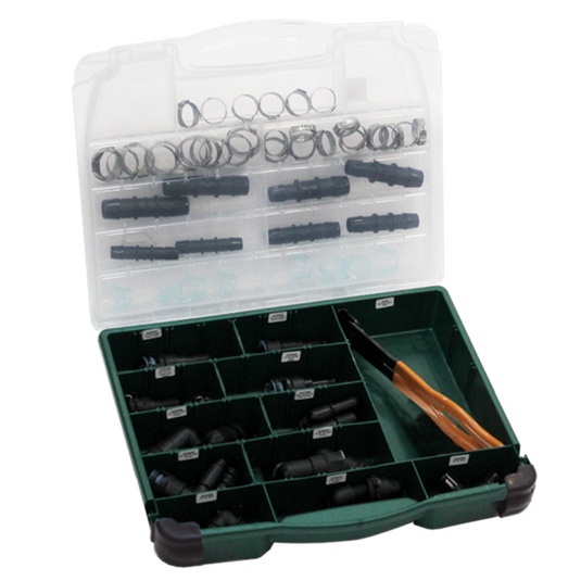 S.U.R.&R. CLC50 Coolant Line Repair Kit allows you to easily replace cracked or damaged OE connectors