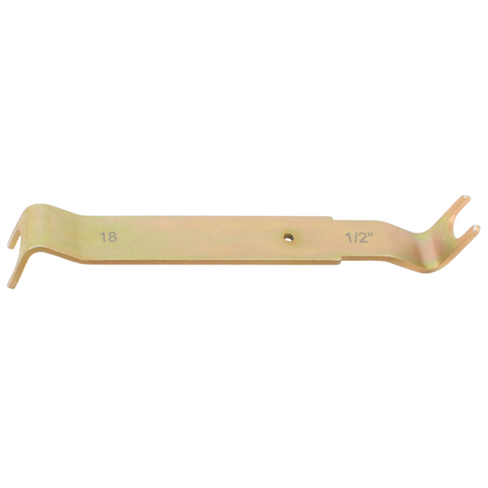 S.U.R.&R. DT1812 Disconnects 18mm and 1/2"" air line and other push-In style fittings with ease. Use on air system connections for heavy-duty trucks; brakes; suspension; steering; engine; transmission and more!