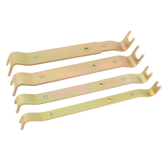 S.U.R.&R. Use DT440 tools to disconnect air line and other push-In style fittings with ease. Use on air system connections for heavy-duty trucks; brakes; suspension; steering; engine; transmission and more!