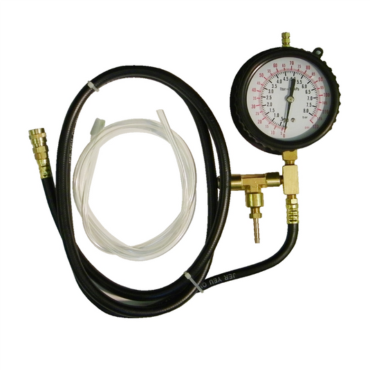 S.U.R.&R. Fuel Pressure Tester Gauge and Hose