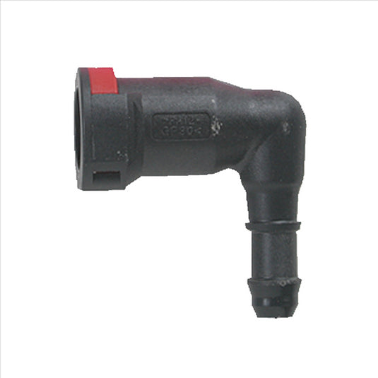 S.U.R.&R. 1/2 Inch-1/2 Inch 90  Degree Push Quick Connect - 2 Piece