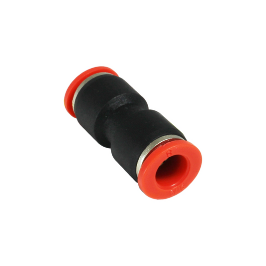 S.U.R.&R. 5/16"" & 8mm Push to Connect Nylon Fuel Line Union; Straight