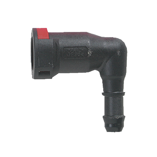 S.U.R.&R. KP120 5/16 Inch - 3/8 Inch 90 Degree Push-On Universal Quick Connect
