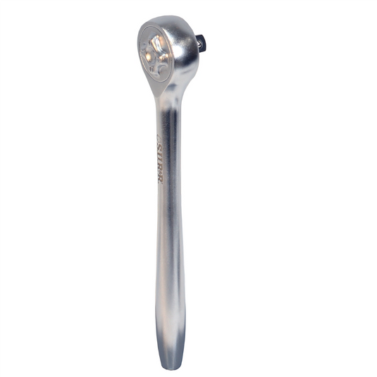 S.U.R.&R. 2.5&deg; 1/2"" Drive Nano-Ratchet Set provides minimal Swing Angle  Maximum Control; Tech-Friendly Ratchet for Everyday Tightening and Loosening Applications