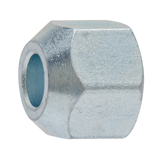 S.U.R.&R. 3/8"" FEMALE TUBE NUT 5/8"" X 18 (2)