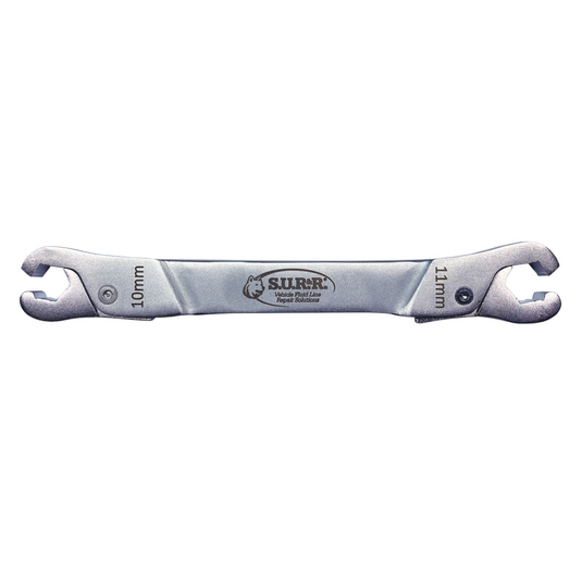 S.U.R.&R. 10mm (3/8 Inch) & 11mm (7/16 Inch) Line Wrench