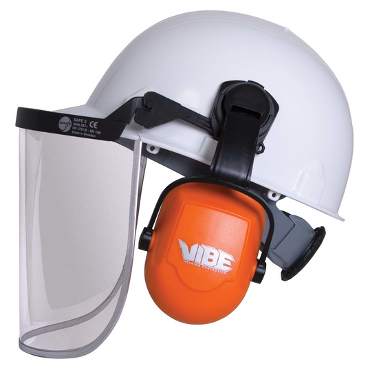 Jackson Safety Jackson Safety - Safe 2 Protection System for Hard Hat - Replacement Face Shield Windows - Clear Polycarbonate - (25 Qty Pack)