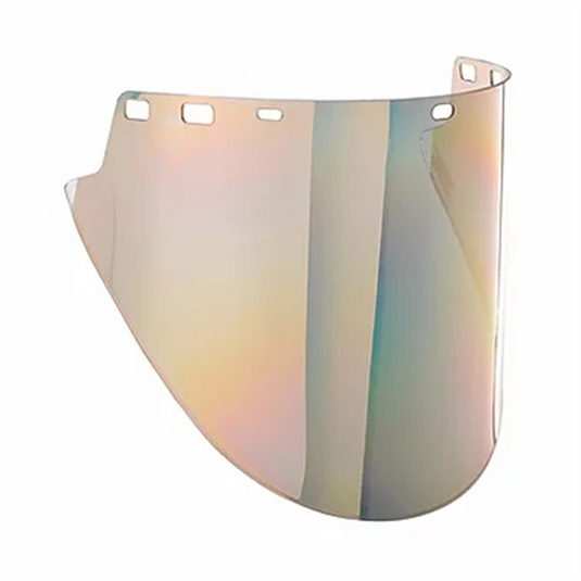 Jackson Safety Jackson Safety - Replacement Windows for F50 Polycarbonate Special Face Shields - Shade Gold - 8"" x 15.5"" x.060"" - H Shape