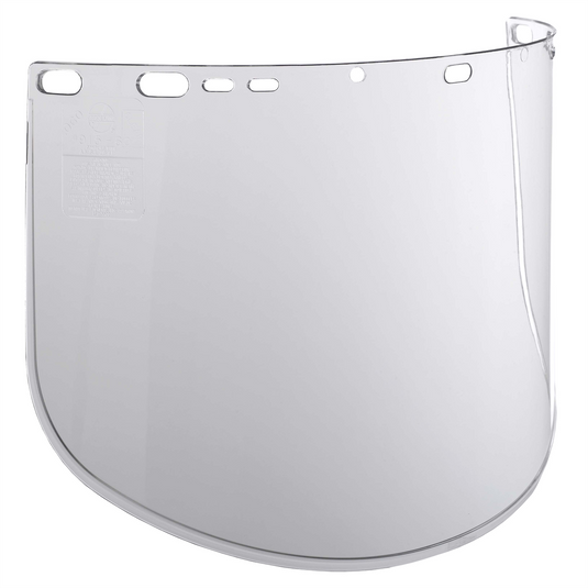 Jackson Safety Jackson Safety - Replacement Windows for F40 Propionate Face Shields - Clear - 10"" x 20"" x .060"" - H Shaped