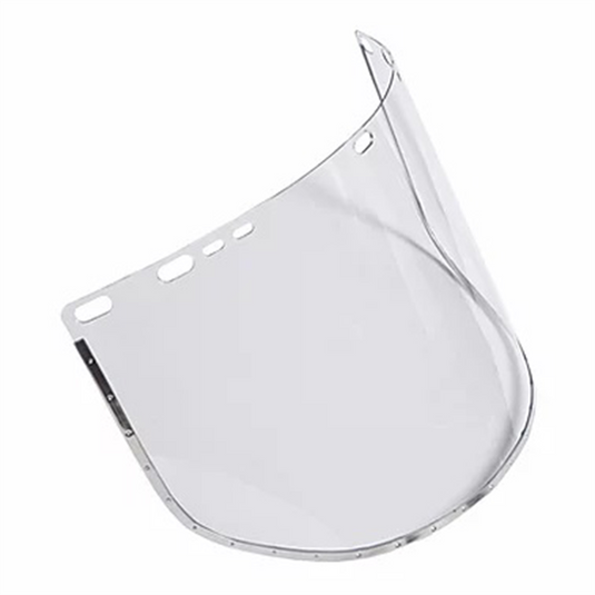 Jackson Safety Jackson Safety - Replacement Windows for F10 PETG Face Shields - Clear - 9"" x 15.5"" x .040"" - D Shape - Bound - (50 Qty Pack)