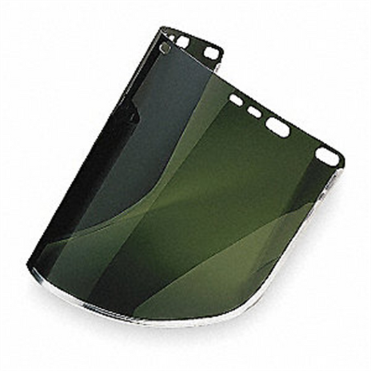 Jackson Safety Jackson Safety - Replacement Windows for F30 Acetate Face Shields - Medium Green - 8"" x 15.5"" x.040"" - D Shaped - Bound - (24 Qty Pack)