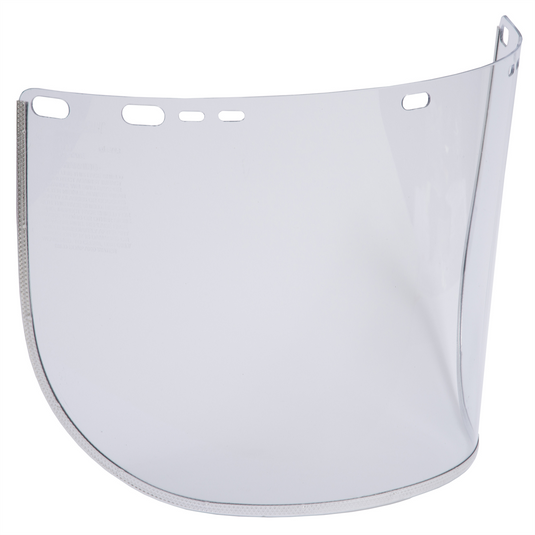 Jackson Safety Jackson Safety - Replacement Windows for F30 Acetate Face Shields - Clear - 8"" x 15.5"" x.040"" - E Shaped - Bound - (24 Qty Pack)