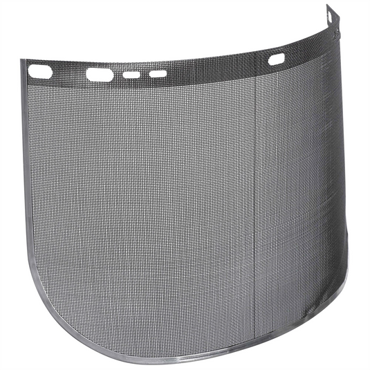 Jackson Safety Jackson Safety - Replacement Windows for F60 Wire Face Shields - Mesh - 8"" x 15.5"" x.020"" - Shape C - Bound - (12 Qty Pack)