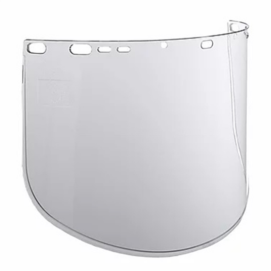 Jackson Safety Jackson Safety - Replacement Windows for F40 Propionate Face Shields - Clear - 9"" x 15.5"" x .060"" - G Shaped - Unbound - (12 Qty Pack)