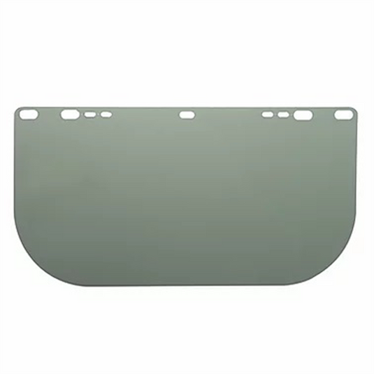 Jackson Safety Jackson Safety - Replacement Windows for F10 PETG Face Shields - Medium Green - 8"" x 15.5"" x.040"" x .040"" - E Shaped - Unbound - (36 Qty Pack)