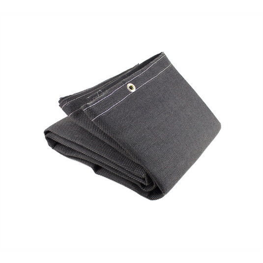 Wilson by Jackson Safety Wilson by Jackson Safety - Welding Blanket - Vermiculite Coated Fiberglass - Weight (per sq. yd.) 24 oz - Thickness 0.03"" - Black - 8' x 8'