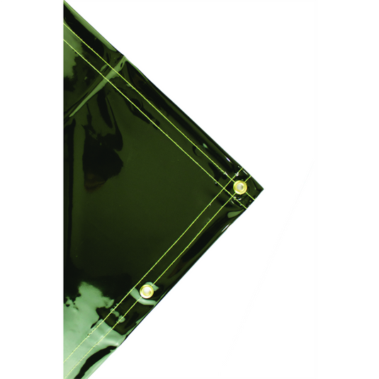 Wilson by Jackson Safety Wilson by Jackson Safety - Transparent Welding Curtain - 6' x 8' - Weight (per sq. yd.) 13 oz - Thickness 0.014"" - Green - Amp Usage Medium/High