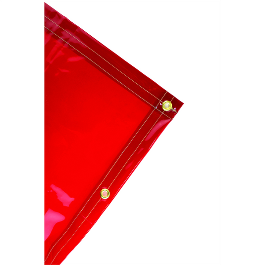 Wilson by Jackson Safety Wilson by Jackson Safety - Transparent Welding Curtain - 6' x 4' - Weight (per sq. yd.) 13 oz - Thickness 0.014"" - Orange - Amp Usage Medium/High