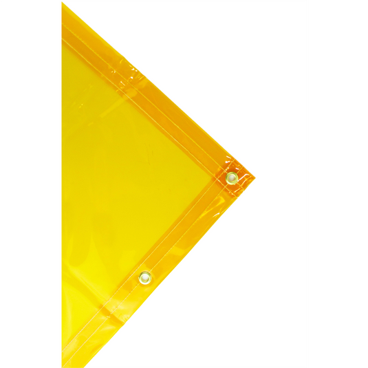 Wilson by Jackson Safety Wilson by Jackson Safety - Transparent Welding Curtain - 6' x 4' - Weight (per sq. yd.) 13 oz - Thickness 0.014"" - Gold - Amp Usage Low/Medium