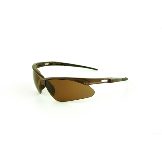 Jackson Safety Jackson Safety - Safety Glasses - SG+ Series - Brown Lens - Brown Frame - Hardcoat Anti-Scratch - Outdoor