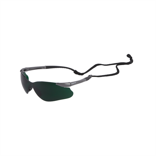 Jackson Safety Jackson Safety - Safety Glasses - SGf Series - I.R. 5.0 Lens- Gunmetal Frame - Hardcoat Anti-Scratch - Medium Cutting & Brazing