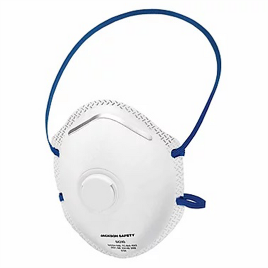 Jackson Safety Jackson Safety - R10 N95 Particulate Respirator (Single Valve) - Bulk Buy (10 Per Box; 8 Boxes Per Case)
