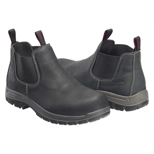 Surewerx USA Men's Foreman Romeo style; PR; EH; Composite Toe; Black Work Boot; Size: 7.5M