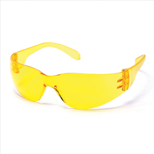 Sellstrom Sellstrom - Safety Glasses - Advantage X300 Series - Amber Lens - Amber Frame - Hard Coated