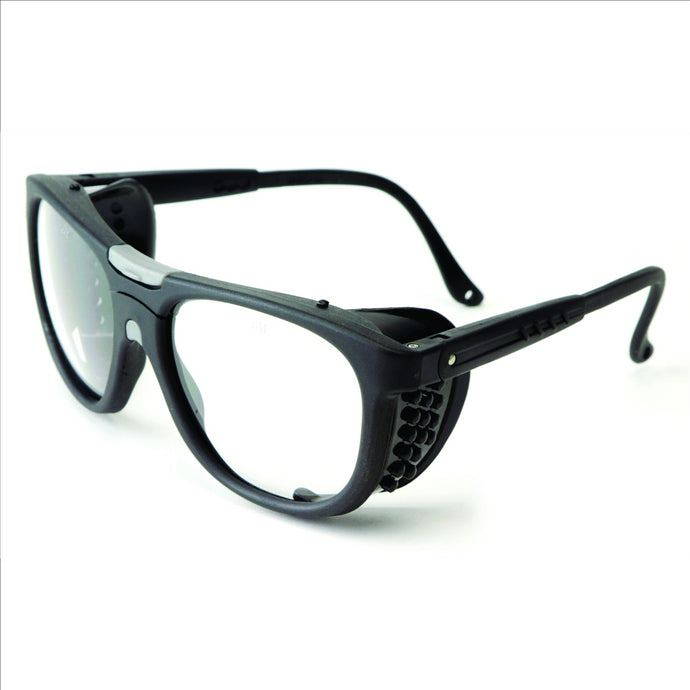 Sellstrom Sellstrom - Safety Glasses - B5 Series - Clear Lens - Black Frame - Hard Coated - Clear Side Shield