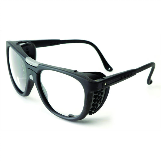 Sellstrom Sellstrom - Safety Glasses - B5 Series - Clear Lens - Black Frame - Hard Coated - Clear Side Shield