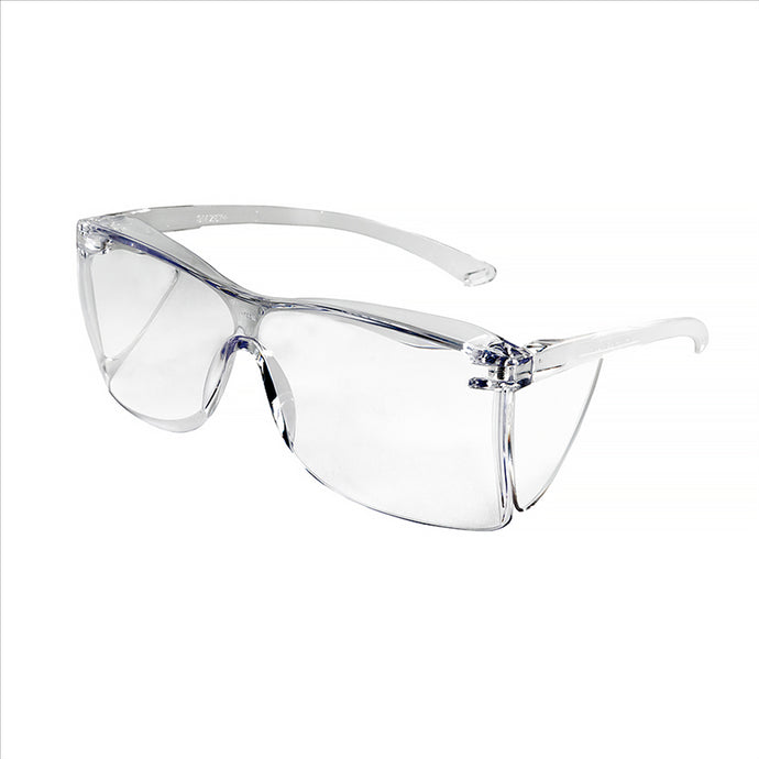 Sellstrom Sellstrom - Safety Glasses - Guest-Gard Series - Clear Lens- Clear Frame  - Hard Coated