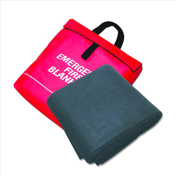 Sellstrom Sellstrom - SoftShield- Carbon Fiber Felt High Temp Emergency Fire Blanket w/ Carrying Pouch