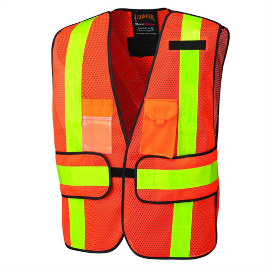 Pioneer Pioneer - All-Purpose Mesh Vest - Hi-Vis Orange - One Size Fits Most