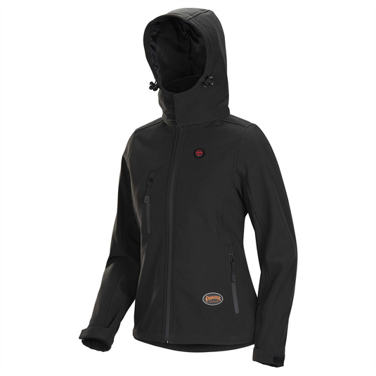 Pioneer Pioneer&reg; - Women's Heated Softshell Jacket - Black - Size M