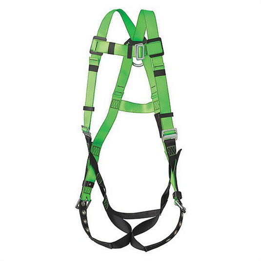 PeakWorks PeakWorks - Contractor Harness - 1D - Weight Capacity 400 Lbs - Class A - Grommeted Leg Straps