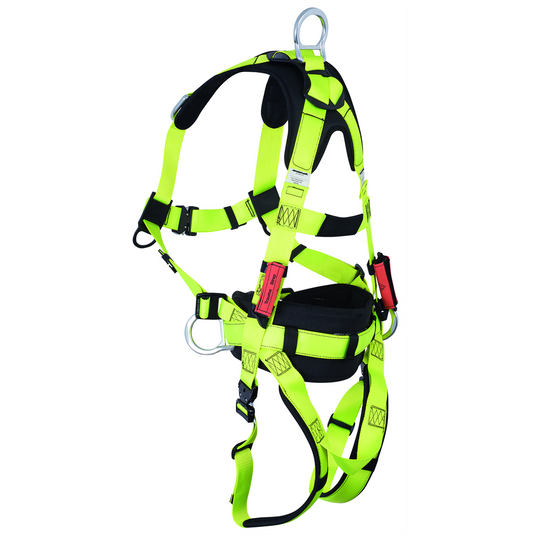 PeakWorks PeakWorks - PeakPro Plus Harness with Positioning Belt - 5D -Class APE -Stablock Buckles -Size M -w Trauma Strap