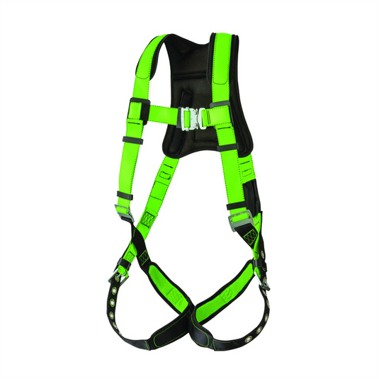 PeakWorks PeakWorks - PeakPro Harness - 1D - Weight Capacity 400 Lbs - Class A - Stablock Chest Buckle - Grommeted Leg Straps -w Trauma Strap