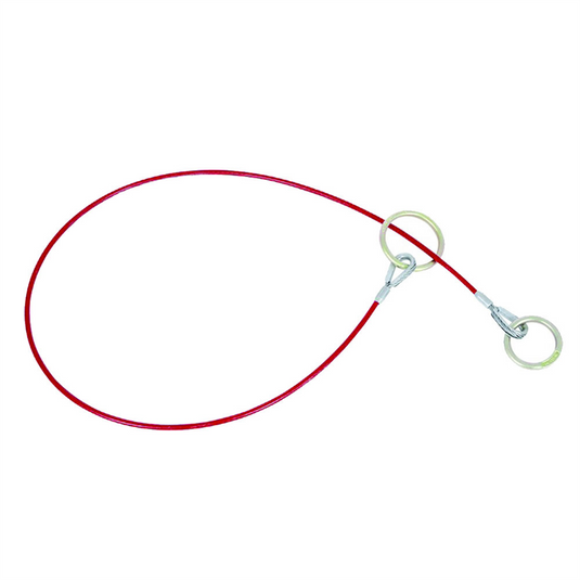 PeakWorks PeakWorks - Cable Anchor Sling; 1/4"" PVC Coated Galv. Cable - 2 O-Rings - 6 FT